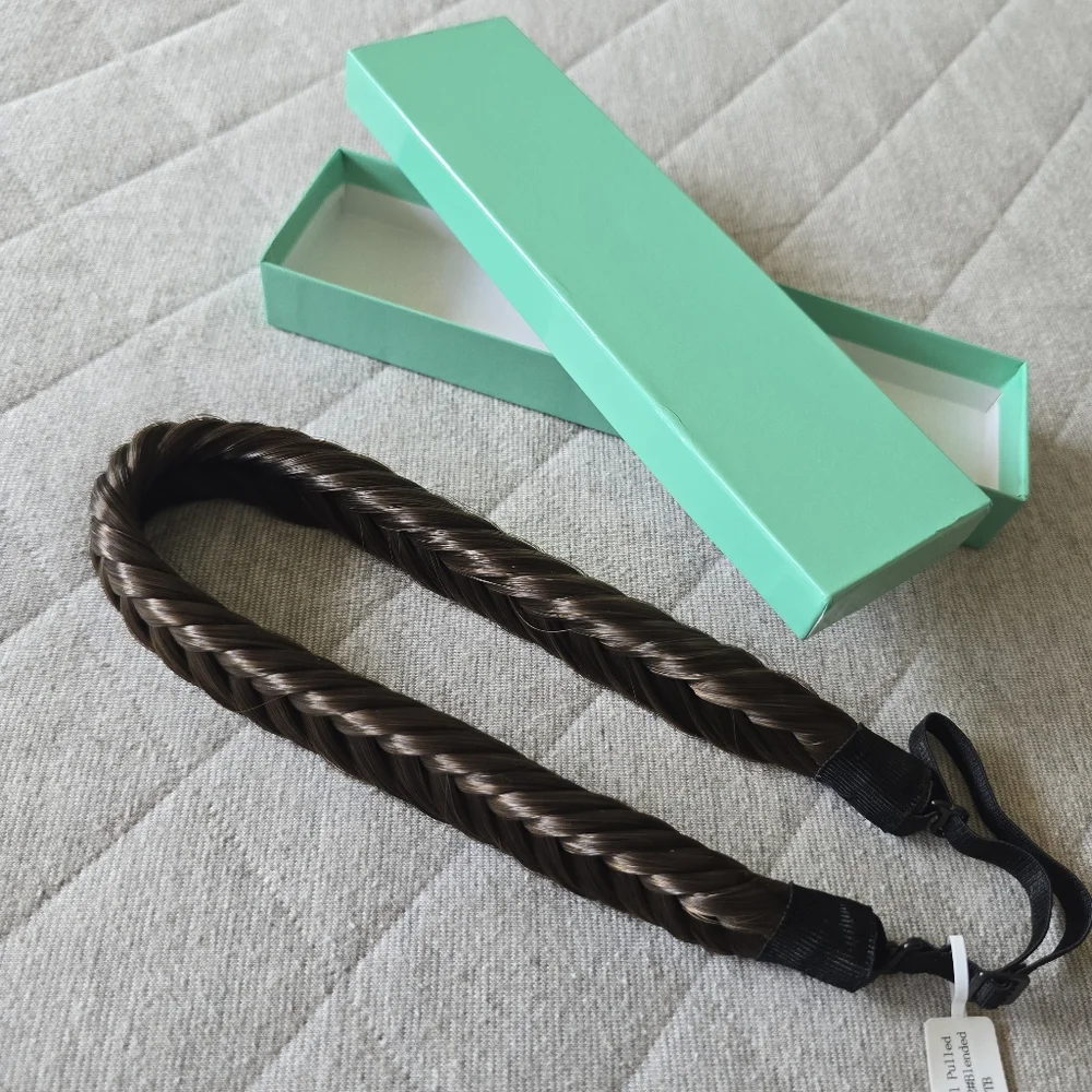 Madison Fishtail Braided Headband NWT